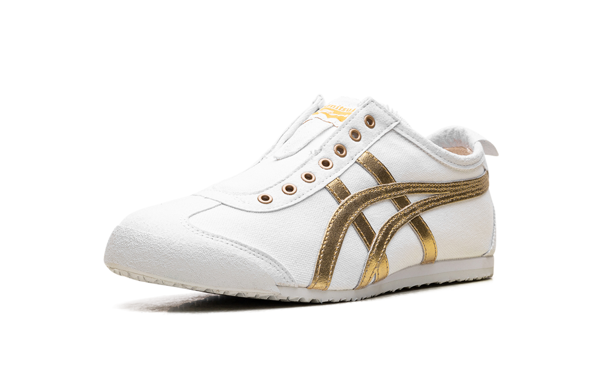 Onitsuka-tiger|mexico-66-slip-on-white-pure-gold-153471
